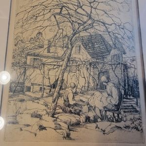 Art work by aldo shonsky. Unique detailed sketch